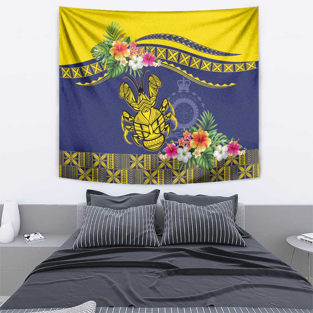 Niue Coconut Crab Tapestry Rock of Polynesia LT9 - Polynesian Pride