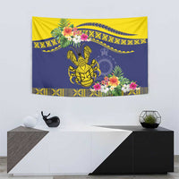 Niue Coconut Crab Tapestry Rock of Polynesia LT9 - Polynesian Pride