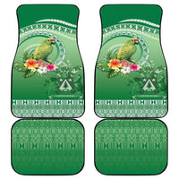 Norfolk Parakeet Tropical Car Mats Norfolk Island Tribal Pattern LT9 - Polynesian Pride
