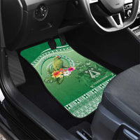 Norfolk Parakeet Tropical Car Mats Norfolk Island Tribal Pattern LT9 - Polynesian Pride