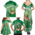 Norfolk Parakeet Tropical Family Matching Summer Maxi Dress and Hawaiian Shirt Norfolk Island Tribal Pattern