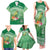 Norfolk Parakeet Tropical Family Matching Tank Maxi Dress and Hawaiian Shirt Norfolk Island Tribal Pattern