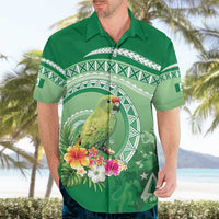 Norfolk Parakeet Tropical Hawaiian Shirt Norfolk Island Tribal Pattern LT9 - Polynesian Pride