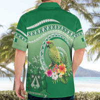 Norfolk Parakeet Tropical Hawaiian Shirt Norfolk Island Tribal Pattern LT9 - Polynesian Pride
