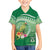 Norfolk Parakeet Tropical Kid Hawaiian Shirt Norfolk Island Tribal Pattern