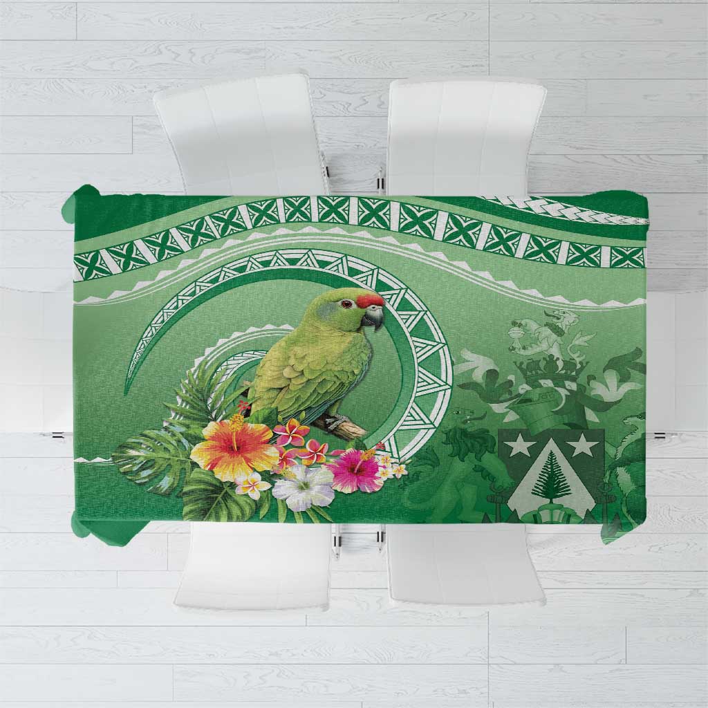 Norfolk Parakeet Tropical Tablecloth Norfolk Island Tribal Pattern LT9 Green - Polynesian Pride