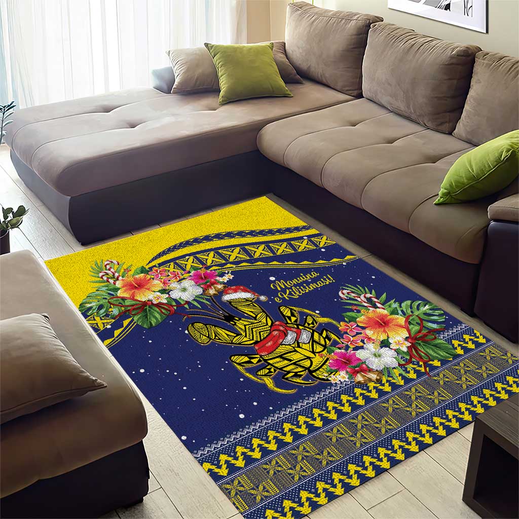 Monuina e Kilisimasi Niue Christmas Area Rug Niuean Tribal Pattern LT9 - Polynesian Pride