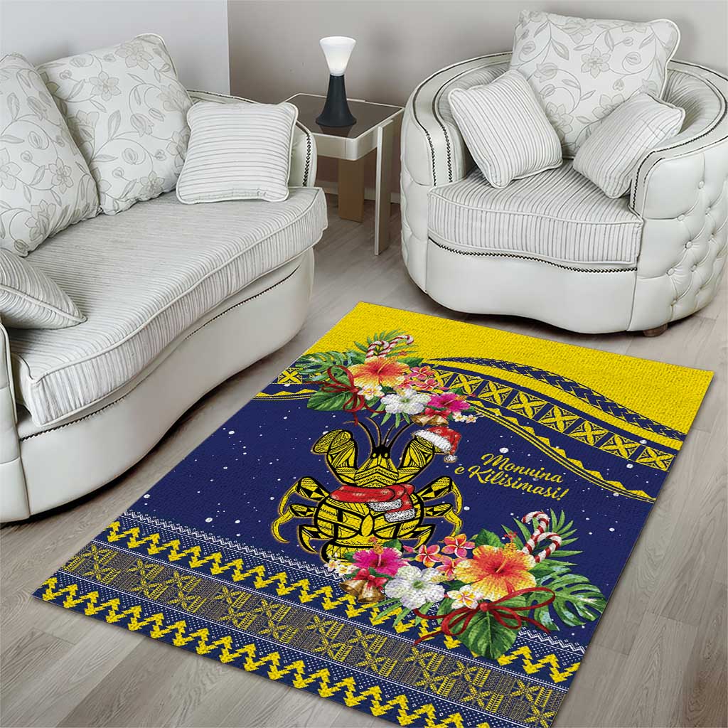 Monuina e Kilisimasi Niue Christmas Area Rug Niuean Tribal Pattern LT9 - Polynesian Pride