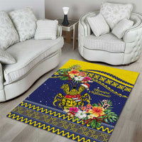 Monuina e Kilisimasi Niue Christmas Area Rug Niuean Tribal Pattern LT9 - Polynesian Pride