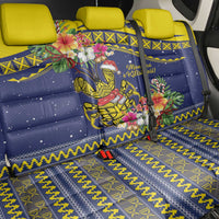 Monuina e Kilisimasi Niue Christmas Back Car Seat Cover Niuean Tribal Pattern LT9 - Polynesian Pride