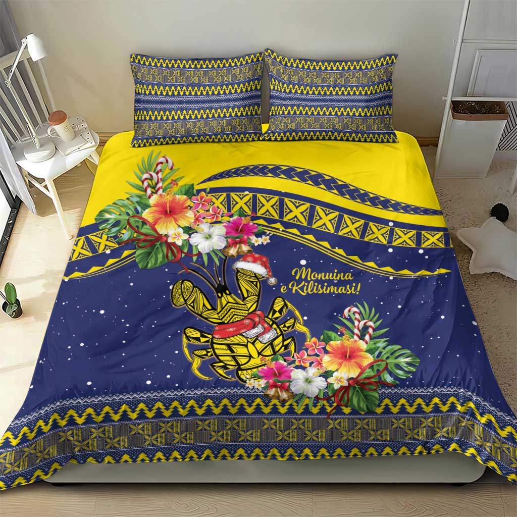 Monuina e Kilisimasi Niue Christmas Bedding Set Niuean Tribal Pattern LT9 - Polynesian Pride