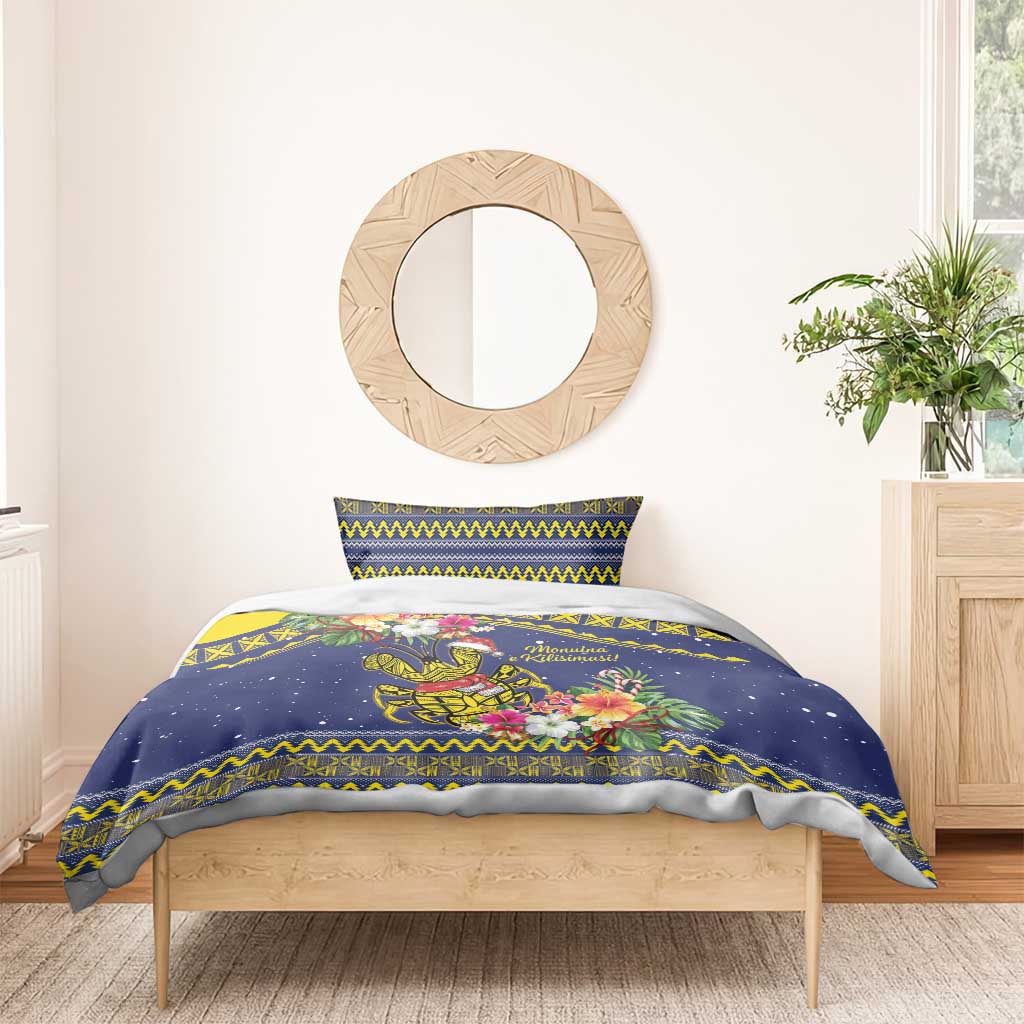 Monuina e Kilisimasi Niue Christmas Bedding Set Niuean Tribal Pattern LT9 - Polynesian Pride