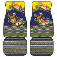 Monuina e Kilisimasi Niue Christmas Car Mats Niuean Tribal Pattern LT9 - Polynesian Pride