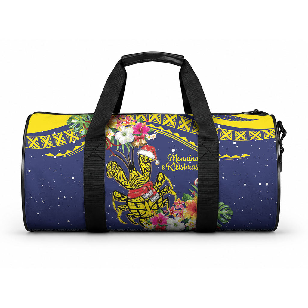 Monuina e Kilisimasi Niue Christmas Duffle Bag Niuean Tribal Pattern LT9 One size Gold - Polynesian Pride