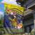 Monuina e Kilisimasi Niue Christmas Garden Flag Niuean Tribal Pattern