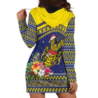 Monuina e Kilisimasi Niue Christmas Hoodie Dress Niuean Tribal Pattern LT9 - Polynesian Pride
