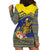 Monuina e Kilisimasi Niue Christmas Hoodie Dress Niuean Tribal Pattern