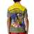 Monuina e Kilisimasi Niue Christmas Kid Polo Shirt Niuean Tribal Pattern