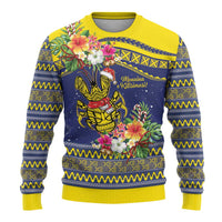 Monuina e Kilisimasi Niue Christmas Ugly Christmas Sweater Niuean Tribal Pattern LT9 - Polynesian Pride