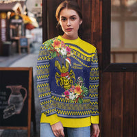 Monuina e Kilisimasi Niue Christmas Ugly Christmas Sweater Niuean Tribal Pattern LT9 - Polynesian Pride
