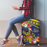 Monuina e Kilisimasi Niue Christmas Luggage Cover Niuean Tribal Pattern LT9 - Polynesian Pride