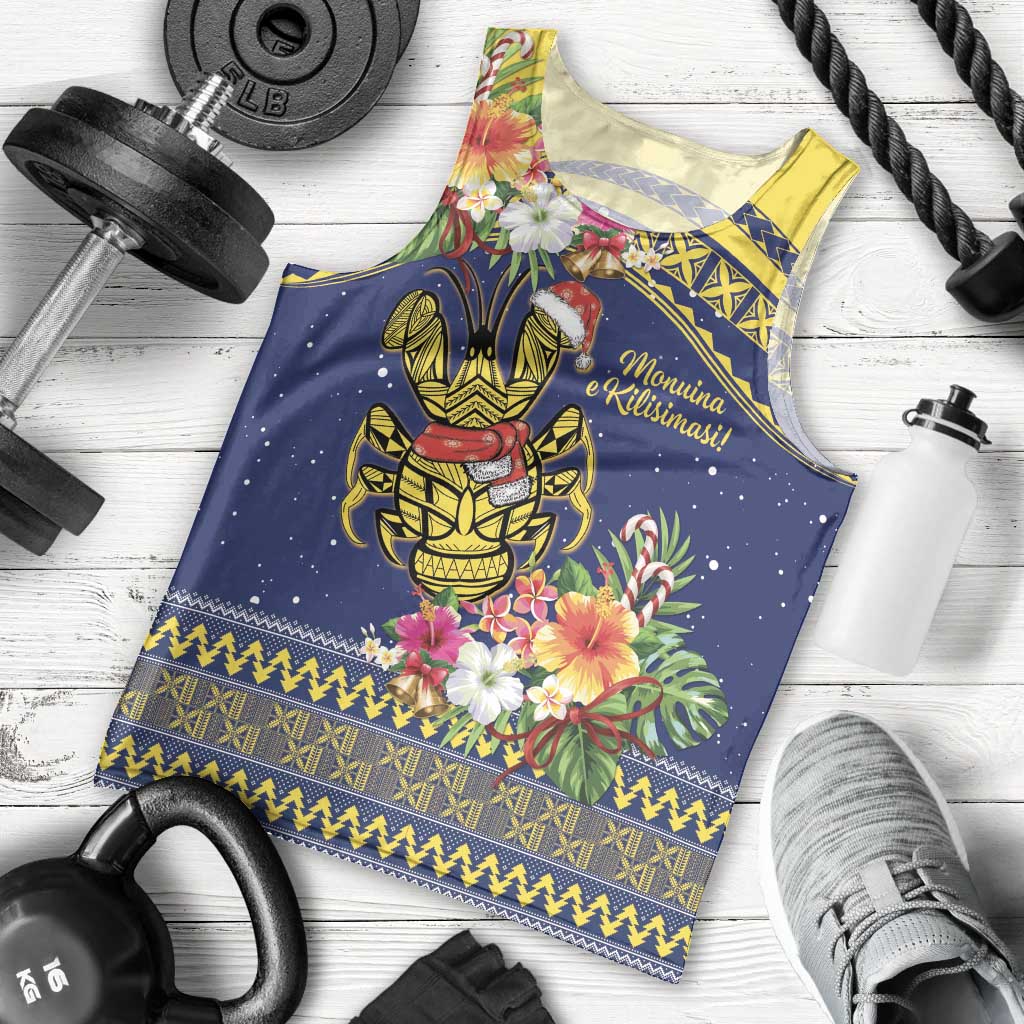 Monuina e Kilisimasi Niue Christmas Men Tank Top Niuean Tribal Pattern LT9 - Polynesian Pride