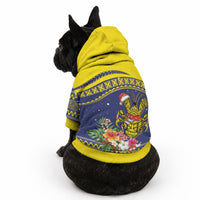 Monuina e Kilisimasi Niue Christmas Pet Hoodie Niuean Tribal Pattern LT9 - Polynesian Pride