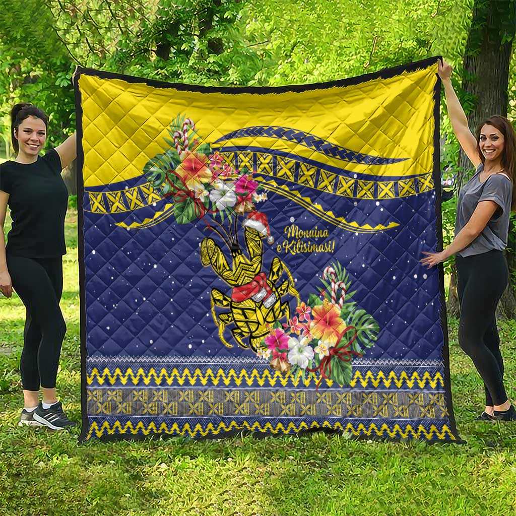 Monuina e Kilisimasi Niue Christmas Quilt Niuean Tribal Pattern LT9 - Polynesian Pride