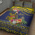 Monuina e Kilisimasi Niue Christmas Quilt Bed Set Niuean Tribal Pattern