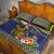 Monuina e Kilisimasi Niue Christmas Quilt Bed Set Niuean Tribal Pattern