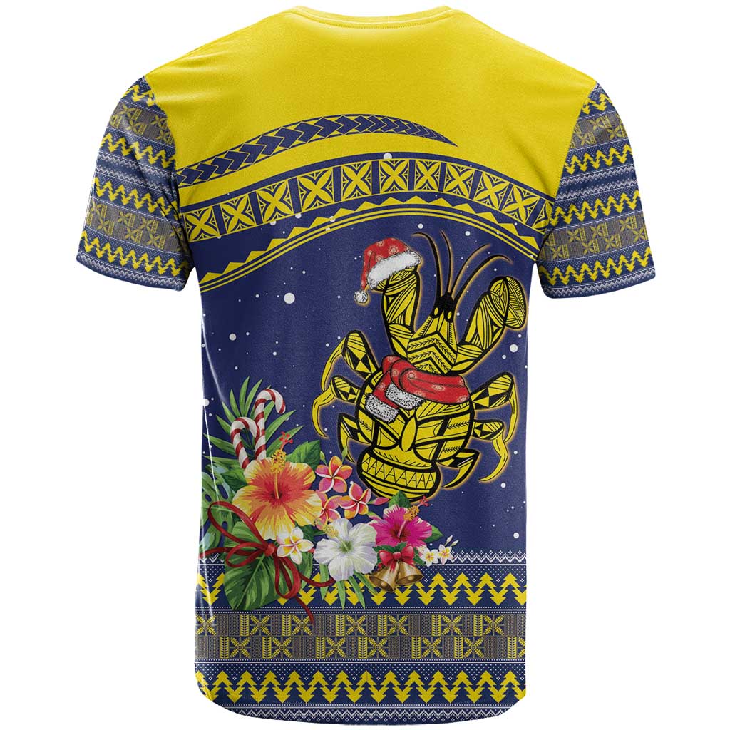 Monuina e Kilisimasi Niue Christmas T Shirt Niuean Tribal Pattern LT9 - Polynesian Pride