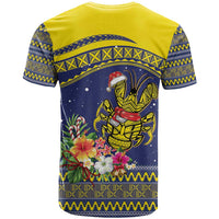 Monuina e Kilisimasi Niue Christmas T Shirt Niuean Tribal Pattern LT9 - Polynesian Pride