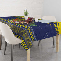 Monuina e Kilisimasi Niue Christmas Tablecloth Niuean Tribal Pattern LT9 - Polynesian Pride