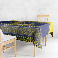 Monuina e Kilisimasi Niue Christmas Tablecloth Niuean Tribal Pattern LT9 - Polynesian Pride