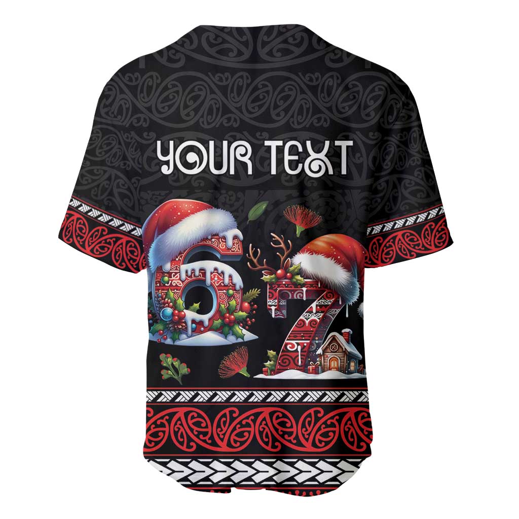 Aotearoa Six Seven Personalized Baseball Jersey New Zealand Funny Christmas LT9 - Polynesian Pride