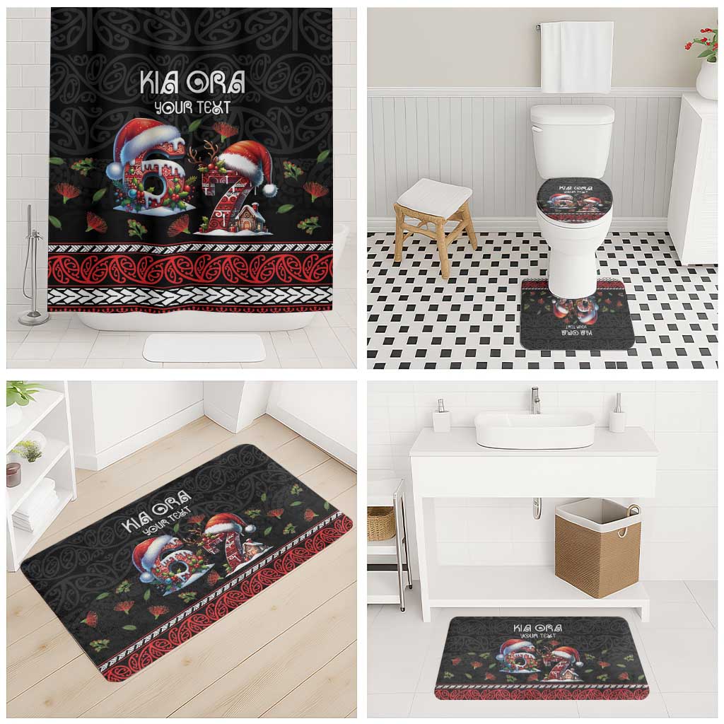 Aotearoa Six Seven Personalized Bathroom Set New Zealand Funny Christmas LT9 - Polynesian Pride