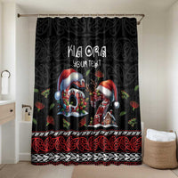 Aotearoa Six Seven Personalized Bathroom Set New Zealand Funny Christmas LT9 Shower Curtain Only Red - Polynesian Pride