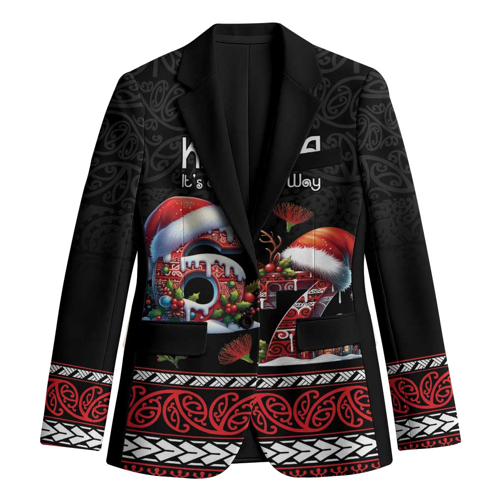 Aotearoa Six Seven Personalized Blazer New Zealand Funny Christmas LT9 Unisex Red - Polynesian Pride