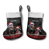 Aotearoa Six Seven Personalized Christmas Stocking New Zealand Funny Christmas LT9 - Polynesian Pride