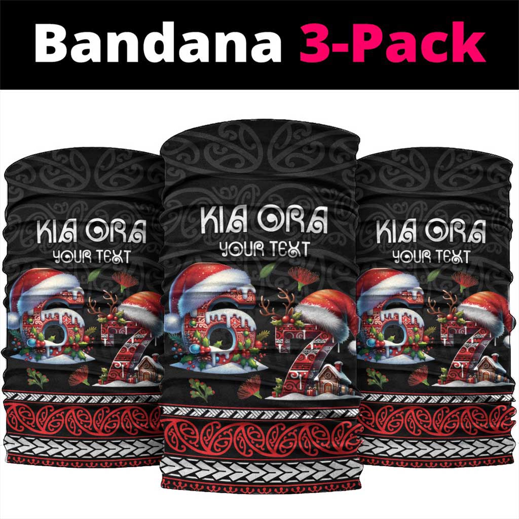 Aotearoa Six Seven Personalized Neck Gaiter New Zealand Funny Christmas LT9 package One Size: 25*50cm Red - Polynesian Pride