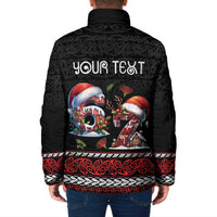 Aotearoa Six Seven Personalized Padded Jacket New Zealand Funny Christmas LT9 - Polynesian Pride