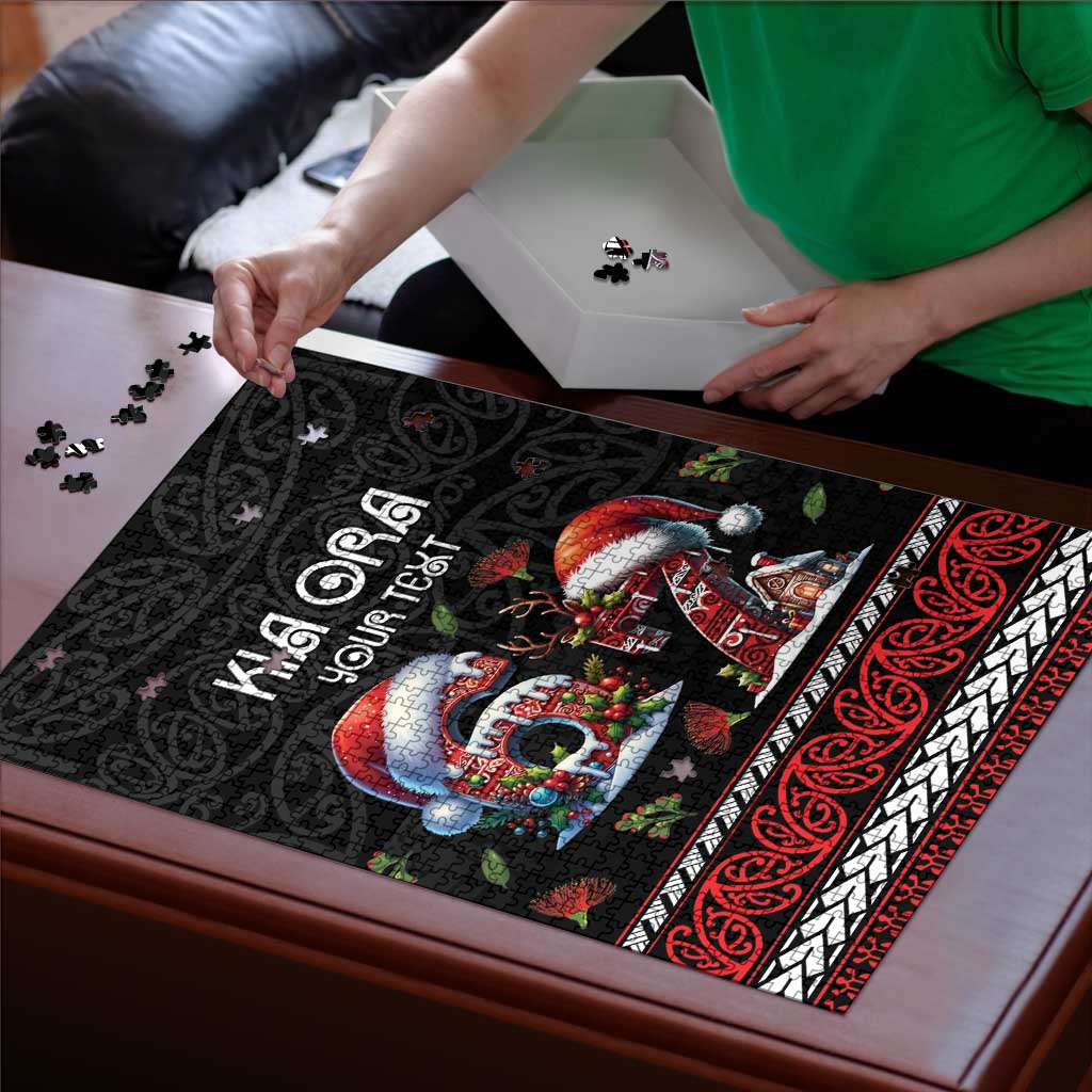 Aotearoa Six Seven Personalized Puzzle New Zealand Funny Christmas LT9 - Polynesian Pride