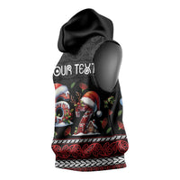 Aotearoa Six Seven Personalized Sleeveless Hoodie New Zealand Funny Christmas LT9 - Polynesian Pride