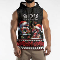Aotearoa Six Seven Personalized Sleeveless Hoodie New Zealand Funny Christmas LT9 - Polynesian Pride