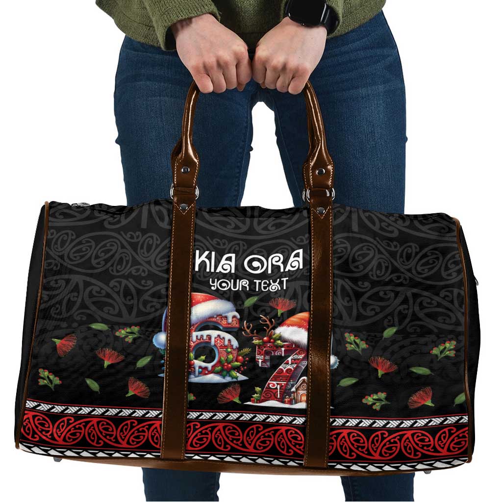Aotearoa Six Seven Personalized Travel Bag New Zealand Funny Christmas LT9 Red - Polynesian Pride