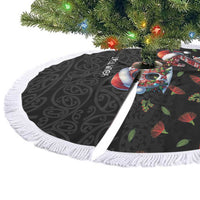 Aotearoa Six Seven Personalized Tree Skirt New Zealand Funny Christmas LT9 - Polynesian Pride