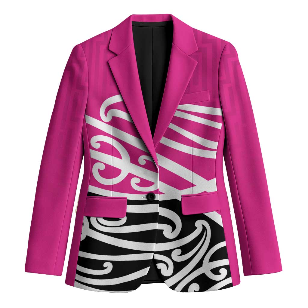 All Pink New Zealand Kowhai Ngutukak Blazer LT9 Unisex Pink - Polynesian Pride