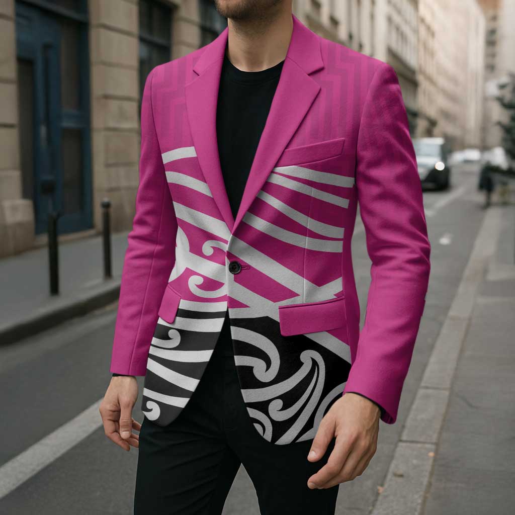 All Pink New Zealand Kowhai Ngutukak Blazer LT9 - Polynesian Pride
