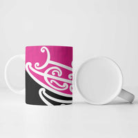 All Pink New Zealand Kowhai Ngutukak Ceramic Mug LT9 - Polynesian Pride