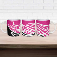 All Pink New Zealand Kowhai Ngutukak Ceramic Mug LT9 - Polynesian Pride